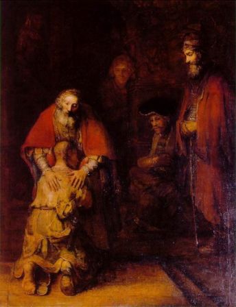 Rembrandt, Le Fils prodigue.